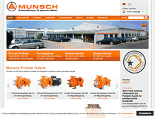 Tablet Screenshot of munsch.de