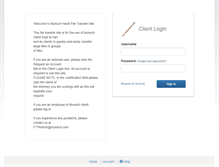Tablet Screenshot of files.munsch.com